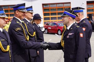 uroczystości związane z obchodami trzydziestolecia państwowej straży pożarnej w jastrzębiu-zdroju