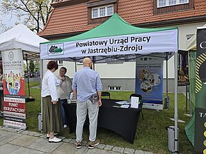 stoisko Powiatowego Urzędu Pracy