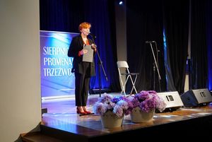 scena podczas Promenady Trzeźwości