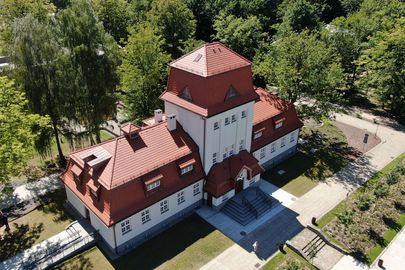 Urząd stanu cywilnego, pałac ślubów, widok z lotu ptaka