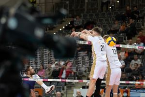 Blok naszych zawodników.