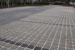 Nawierzchnia nowego parkingu