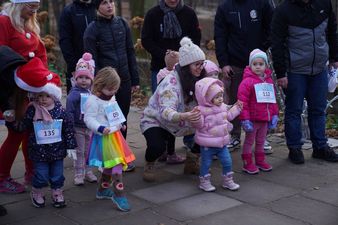 Najmłodsze dzieci na linii startu