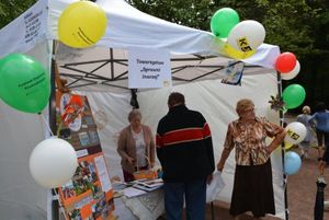 Zdjęcie przedstawia Festiwal Organizacji Pozarządowych.