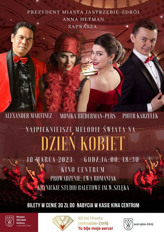 Plakat Dnia Kobiet.