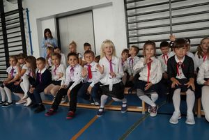 pierwszoklasiści w SP18