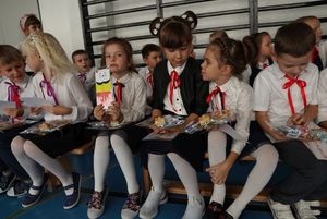 pierwszoklasiści w SP18