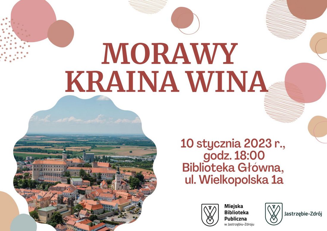 Grafika przedstawia zaproszenie na spotkanie.