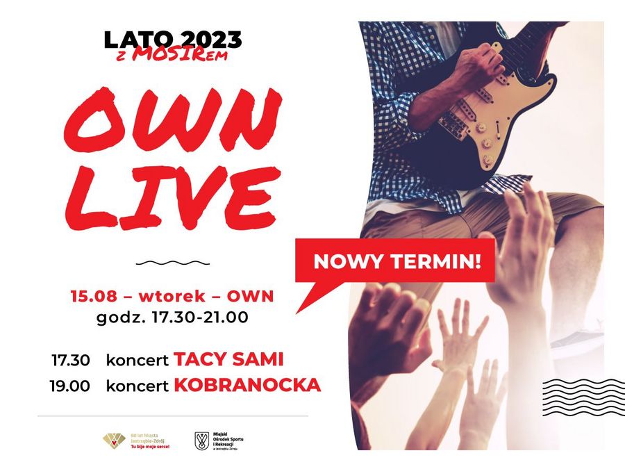 Zdjęcie przedstawia program wydarzenia Live OWN.