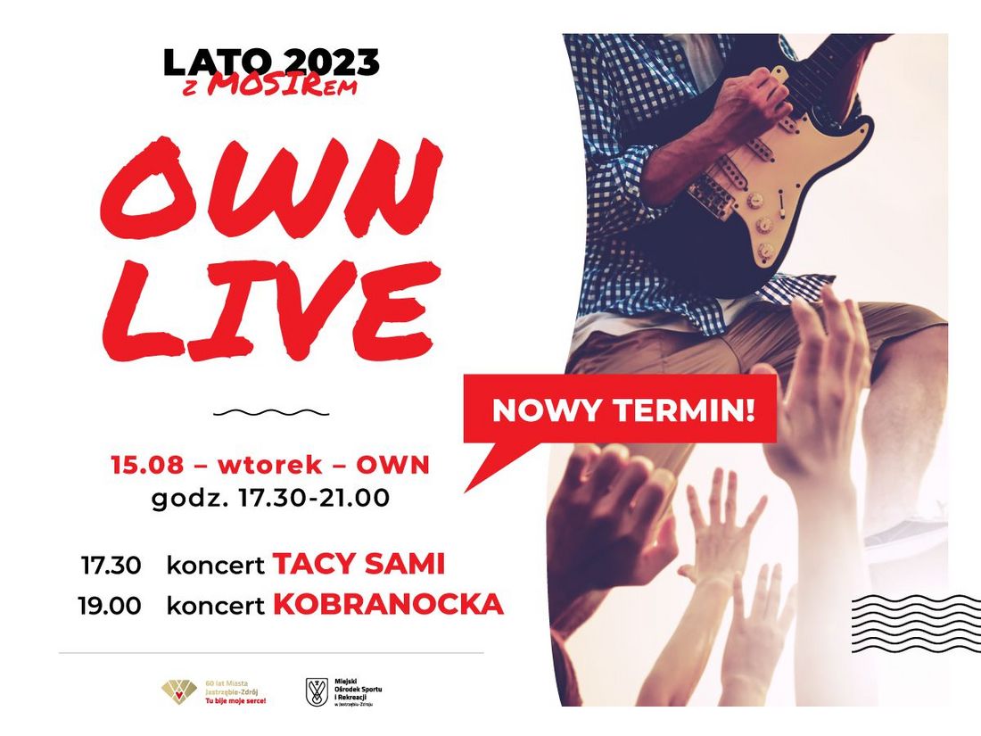 Zdjęcie przedstawia program wydarzenia Live OWN.