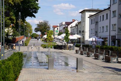 deptak na ulicy 1 maja