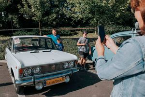 Zlot pojazdów zabytkowych.