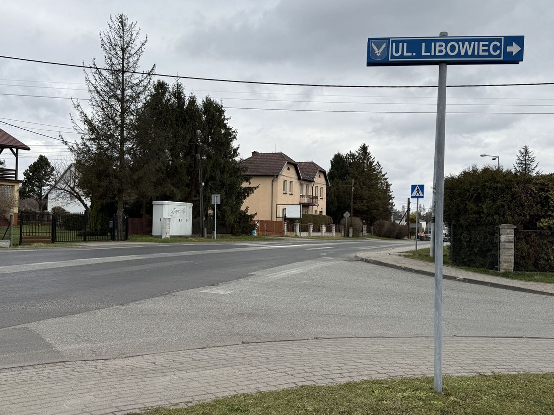 Zdjęcie wykonane na ulicy Libowiec.