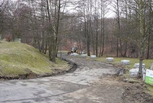 droga w trakcie remontu