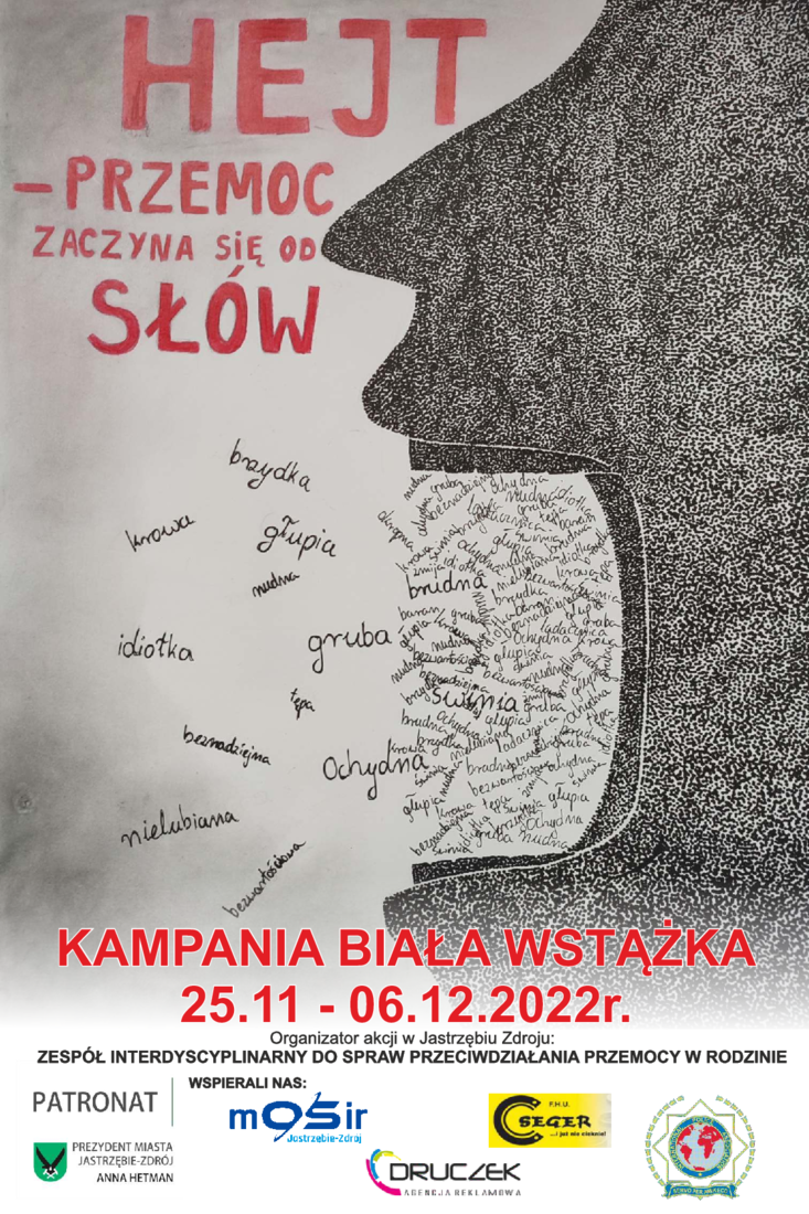 Plakat kampani na nim tytuł.