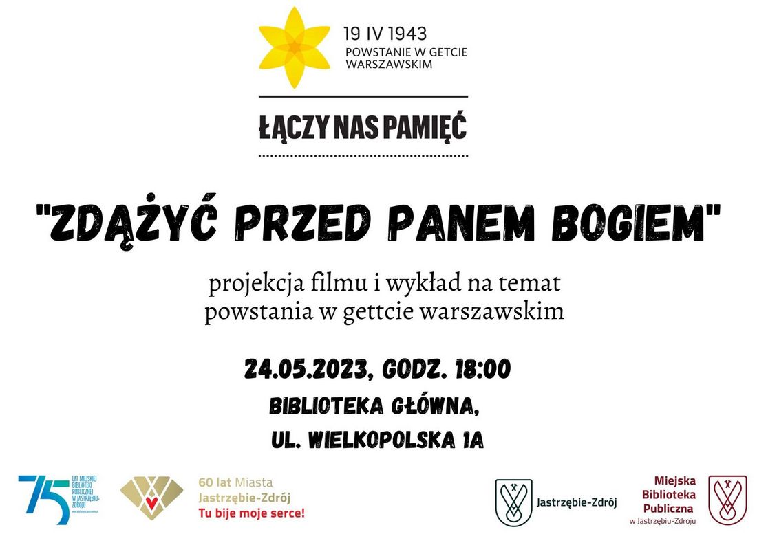 Plakat spotkania zdążyć przed panem bogiem.
