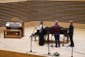 Sala koncertowa - widok na scenę