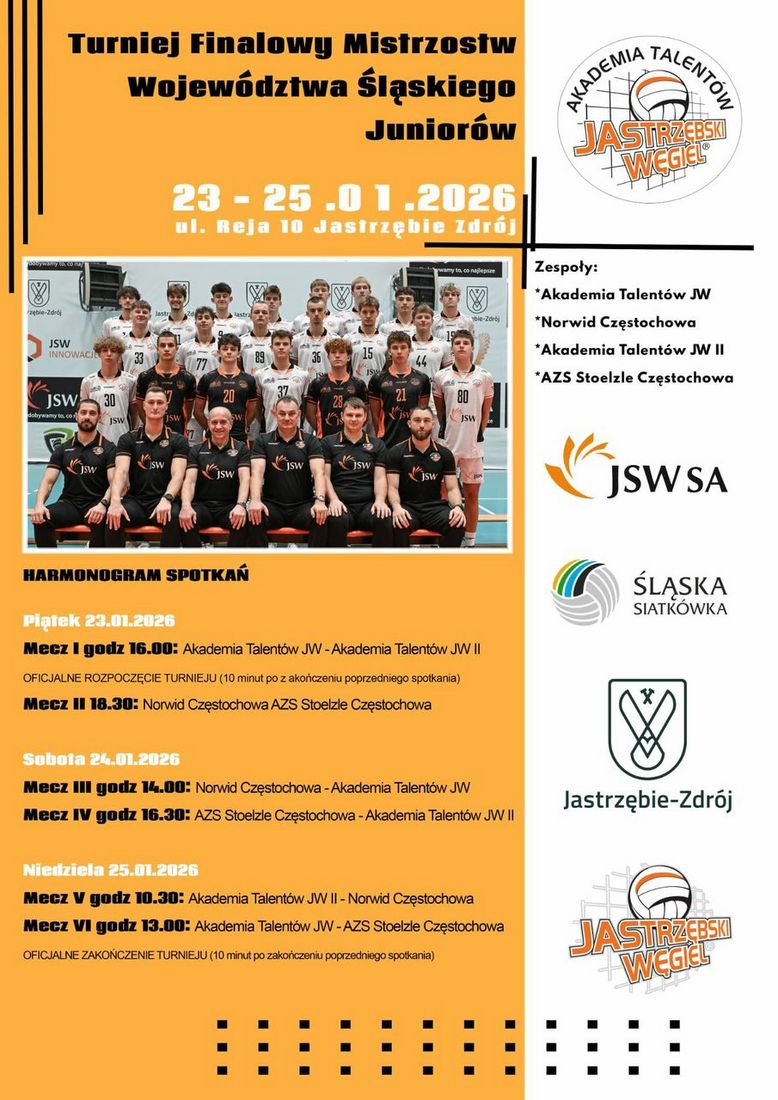 JSW SA, Śląska Siatkówka, Jastrzębie-Zdrój, Jastrzębski Węgiel