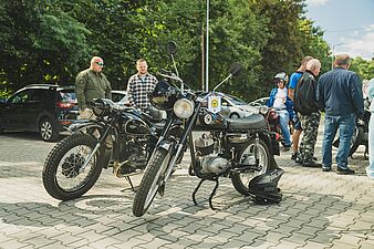 dwa motocykle