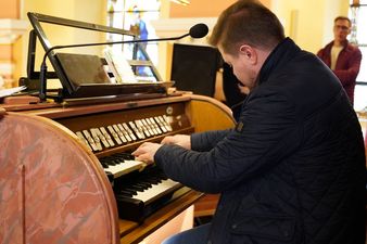 Organmistrz podczas dalszej gry 