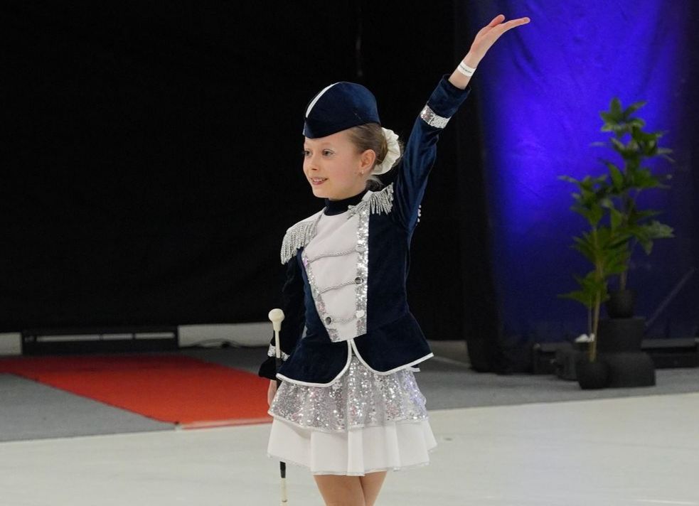 Tancerka podczas występu na Kábrt Cup 2026 – Ogólnopolski Turniej Taneczny 