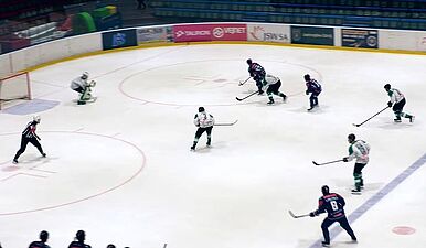 Hokeiści JKH GKS Jastrzębie na lodowisku