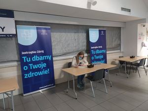Punkt szczepień w Jastrzębiu-Zdroju