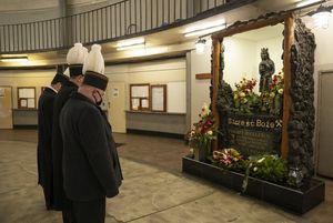 uroczystości upamiętniające śmierć górników podczas wypadku na kopalni jas mos