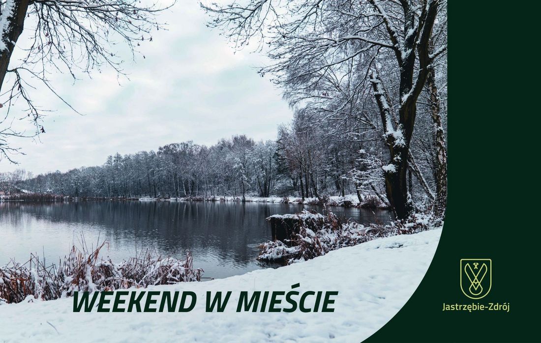 Widok na Szymancówkę w zimie wokół zaśmierzonych drzew
