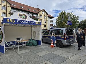 stoisko straży miejskiej