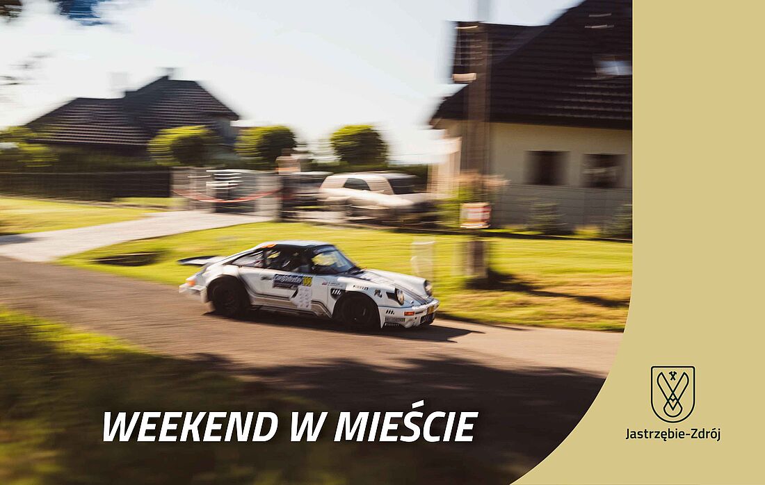 Samochód wyścigowy na drodze