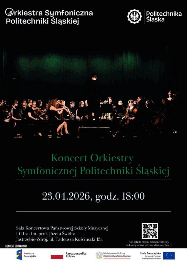 Logotypy: Fundusze Europejskie, Rzeczpospolita Polska, Ministerstwo Kultury i Dziedzictwa Narodowego, Unia Europejska. Europejski Fundusz Rozwoju Regionalnego