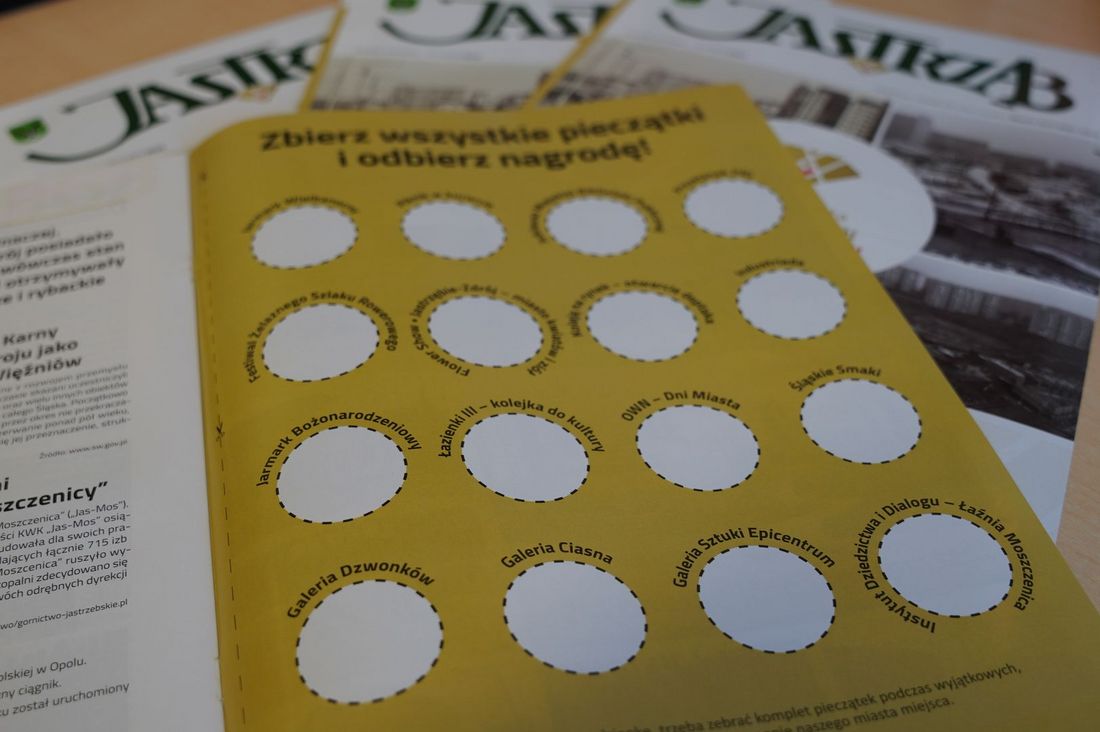 Zdjęcie przedstawia ostatnią stronę gazety jubileuszowej.