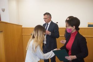 sesja inauguracyjna młodzieżowej rady miasta