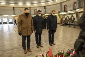 uroczystości upamiętniające śmierć górników podczas wypadku na kopalni jas mos