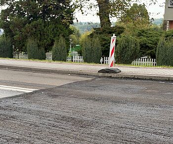 remontowana ulica Cieszyńska