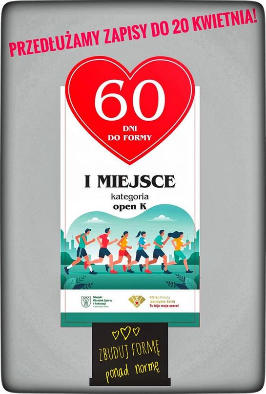 Plakat o przedłużenie zapisów.