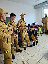 pokaz strażaków