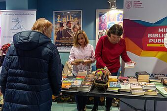 stoisko biblioteki