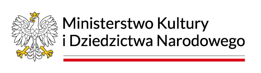 Zdjęcie przedstawia znak Ministerstwa Kultury i Dziedzictwa Narodowego.