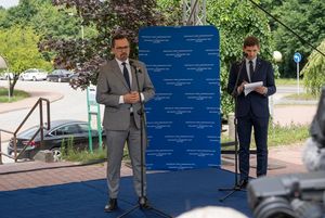 Przemówienie wiceministra Marcina Horały.