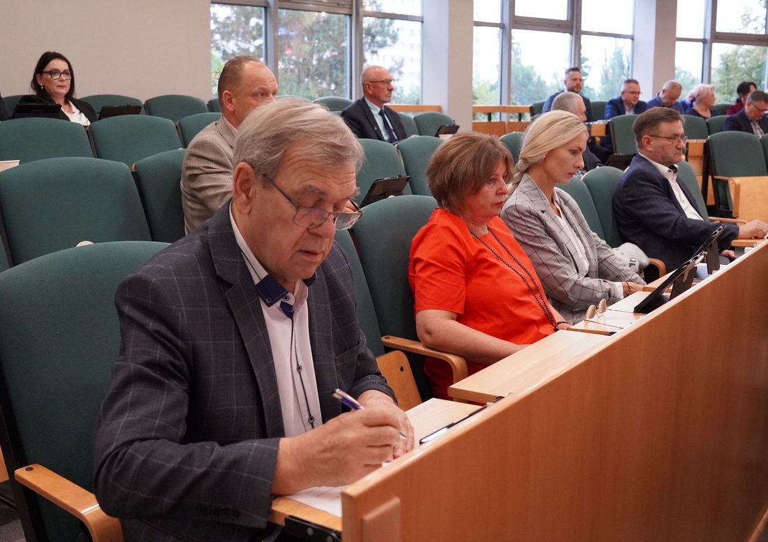 Radni podczas Sesji Rady Miasta