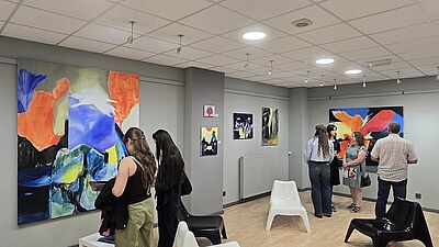 Obrazy wystawy Alicji Kozik