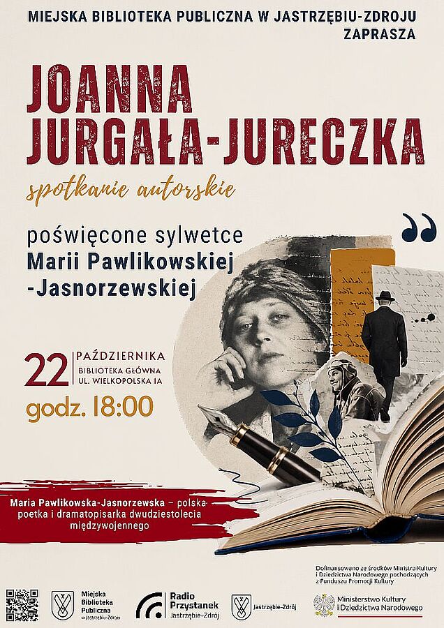 Plakat dotyczący wydarzenia. Szczegóły w tekście.