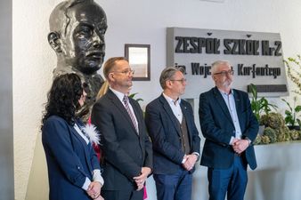Zaproszeni goście podczas targów