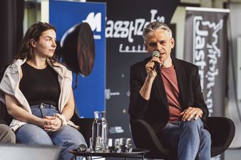 Przemysław Strączek przemawia 