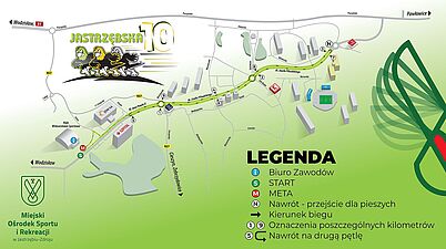 mapa biegu 