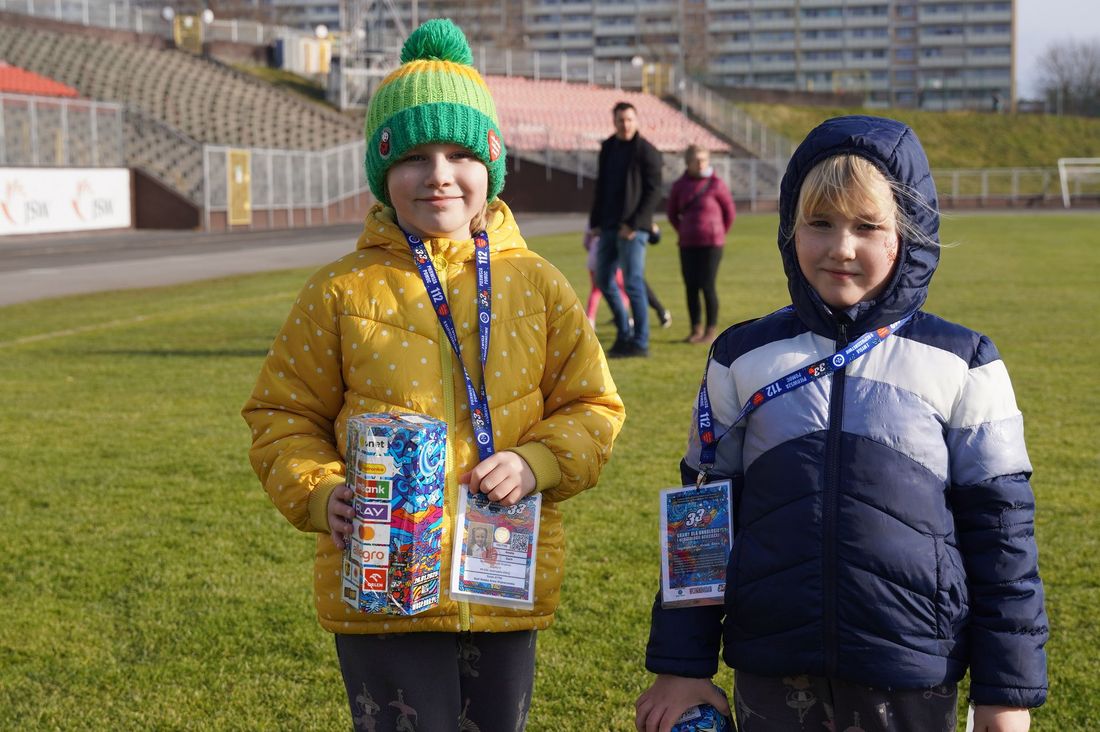 Ludzie podczas 33. Finału Wośp