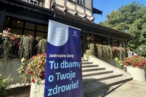 Zdjęcie przedstawia plakat promujący Festyn Zdrowia.