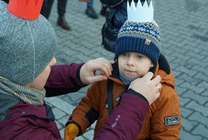 Młody uczestnik orszaku